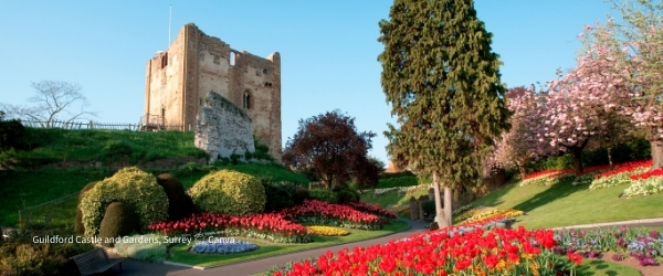 Guildford Castle and Gardens, Guildford, Surrey